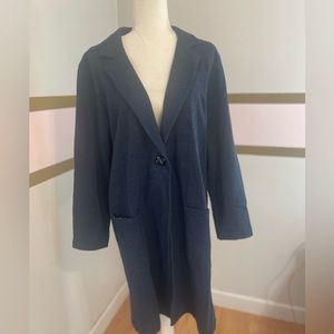 HALSTON CARDIGAN COAT